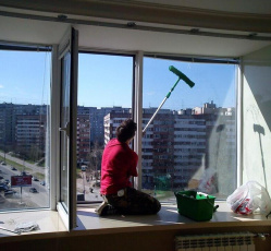 Мытье окон в однокомнатной квартире Ефремов